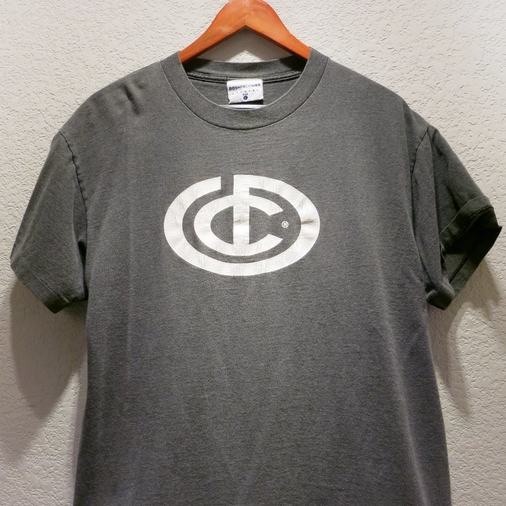 DC DCSHOECOUSA - Original 1994 Logo - 90's **VERY RARE** Vintage Skate T-Shirt